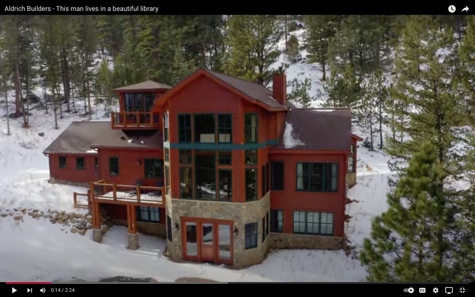 1) Estes Library House--Screenshot from Video copy